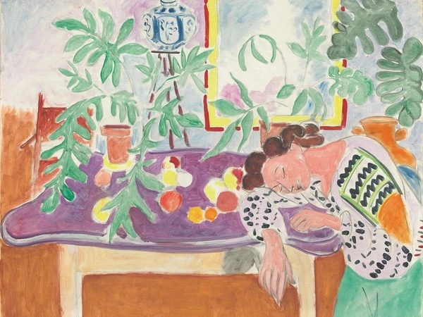 Natura morta con donna addormentata, Matisse_photocredit:wikipedia