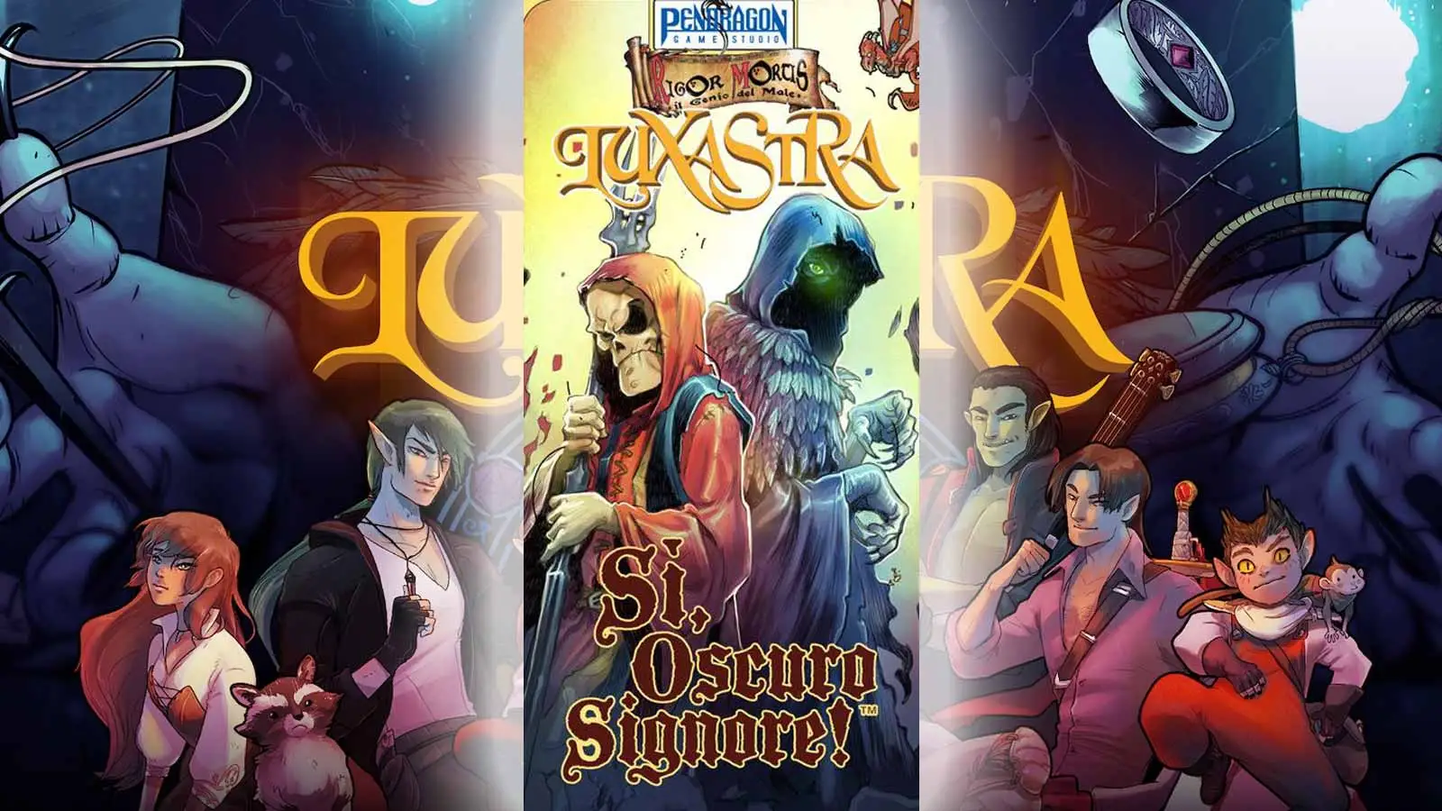 Gioco Da Tavolo Pendragon – 'Sì, Signore E Meister!' Edizione Verde, Party Game Fantasy, 4-16 Giocatori