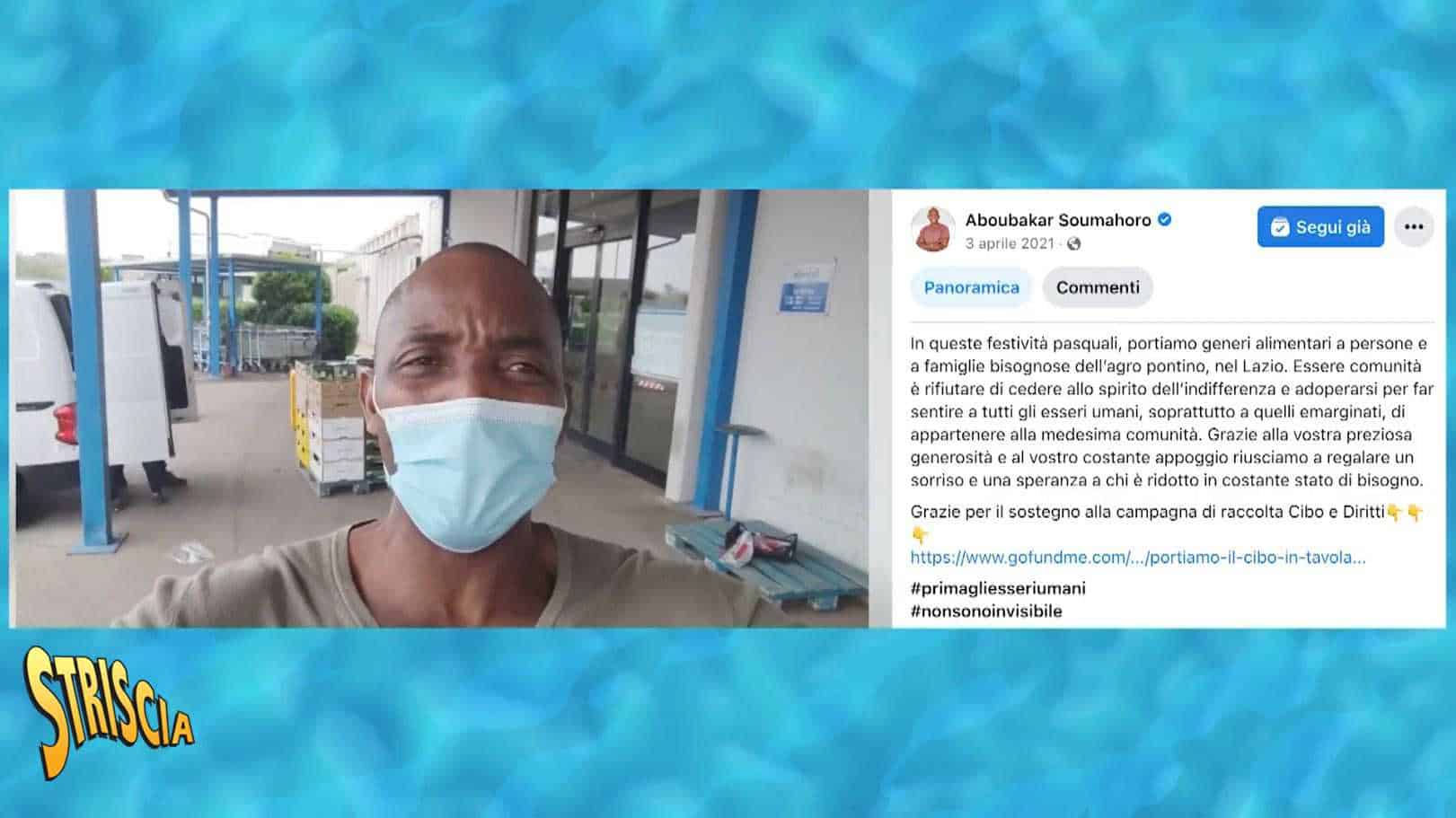 Striscia la Notizia, Onlus Sportello dei Diritti chiede alla procura di Foggia di aprire un’indagine su Soumahoro
