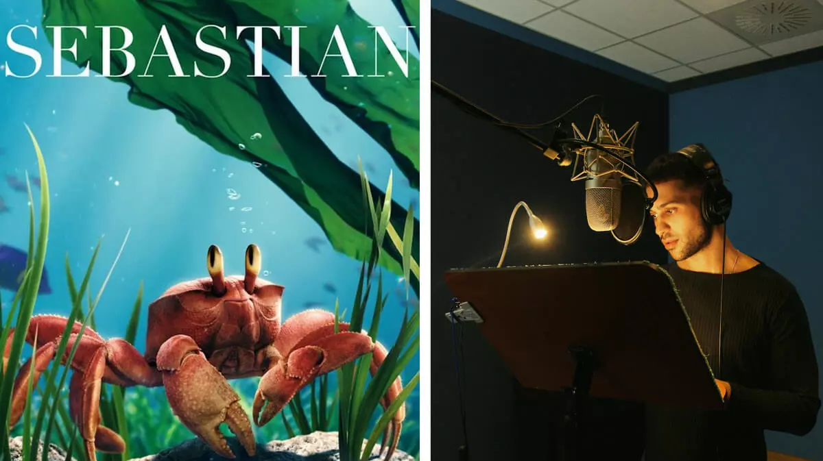 Mahmood sarà la voce del granchio Sebastian nel film Disney ”La Sirenetta”