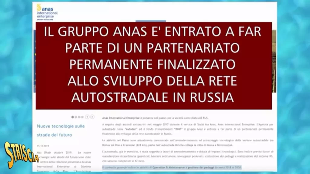 Striscia aziende Russia