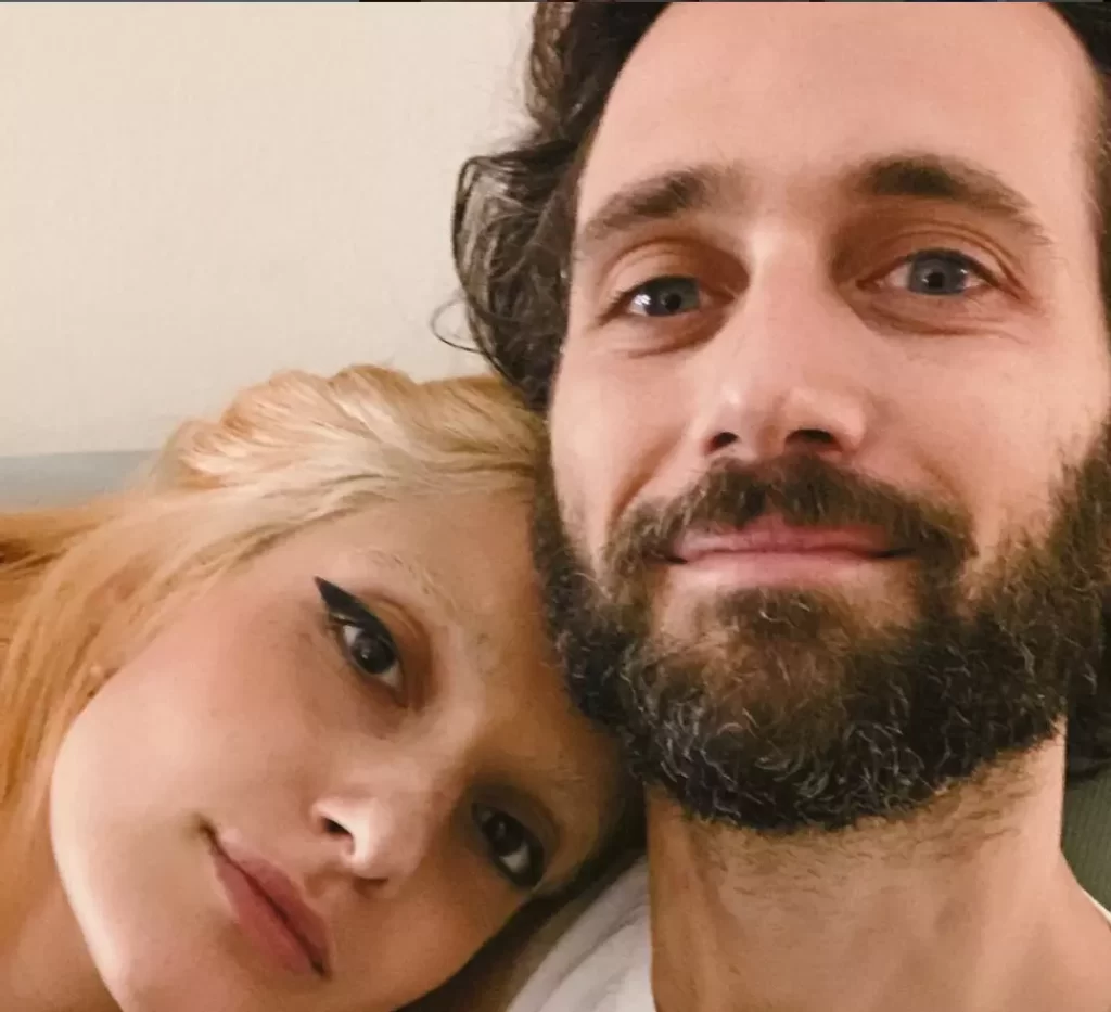 Levante ed il fidanzato Pietro