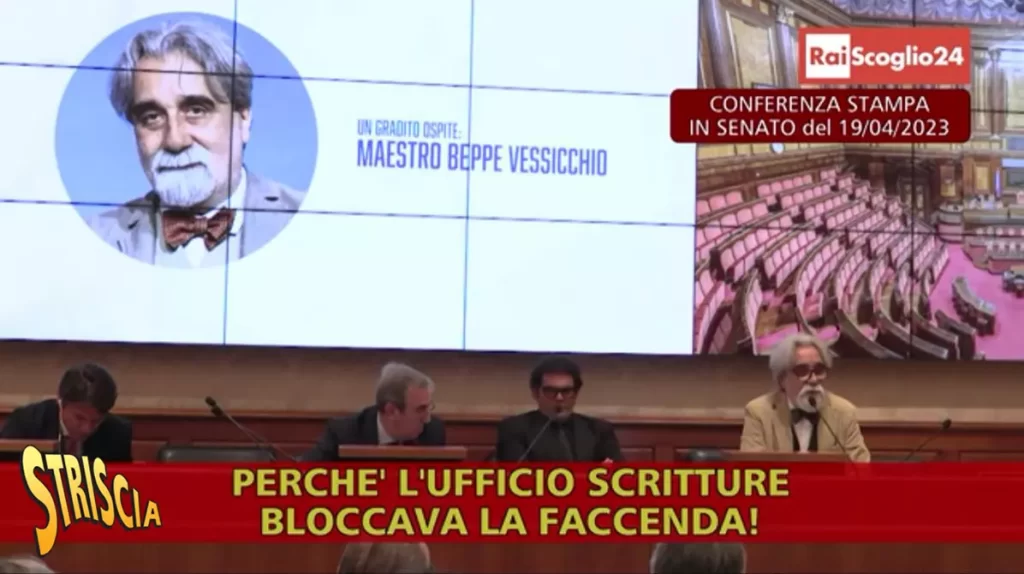Striscia rai denunciata 