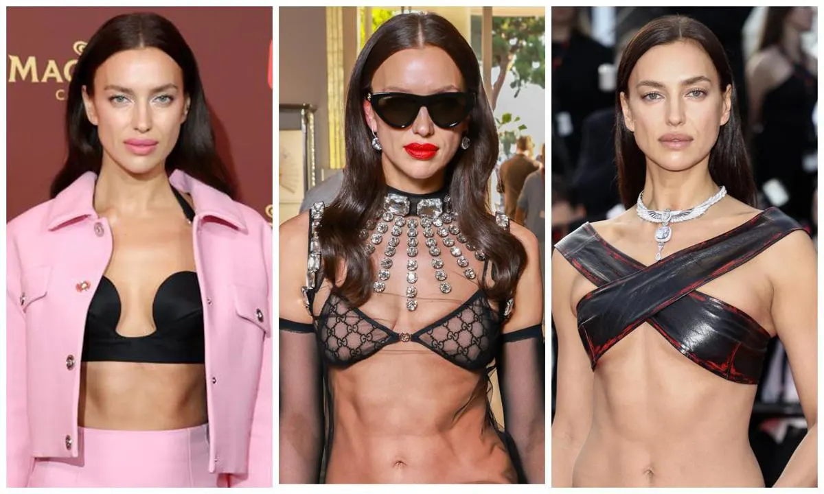 La provocazione hot di Irina Shayk a Cannes 2023: look trasparente e sexy