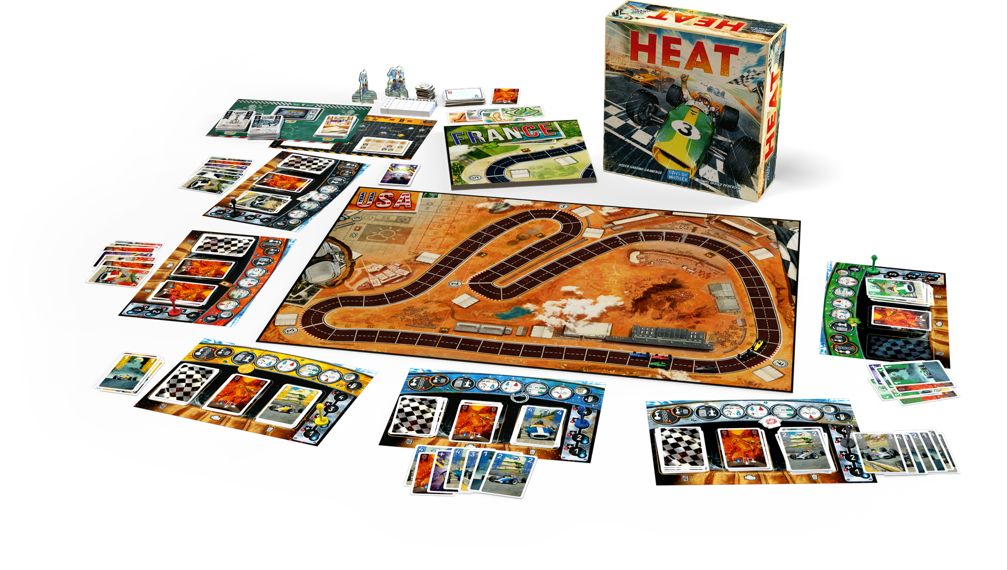 Asmodee, le novità per Maggio 2023 Heat setup