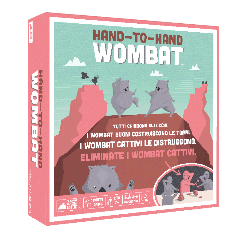 Asmodee - Hand to Hand wombat