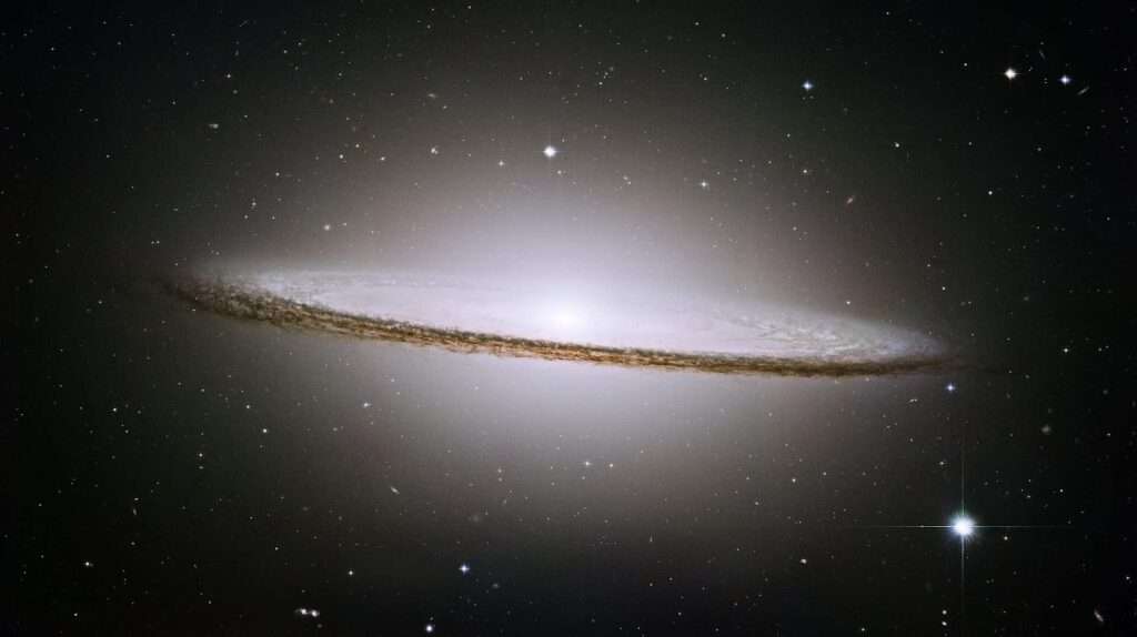 Rappresentazione della galassia Sobrero, ricostruita grazie all'osservazione effettuata con il telescopio Hubble - Il nuovo osservatorio che ci aiuterà a scoprire la forma dell'universo - Foto di @Hubble Telescope