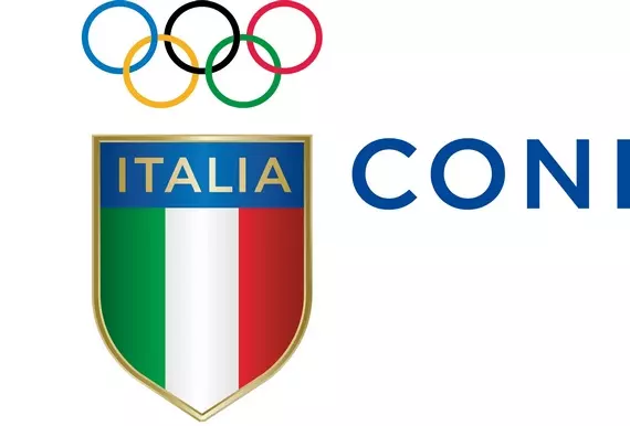 Logo del CONI ( Comitato Olimpico Nazionale Italiano) promotore della Giornata Nazionale dello Sport