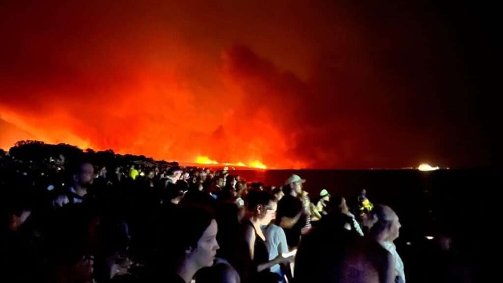 Incendi in Grecia- Photo Credits Corriere del Ticino