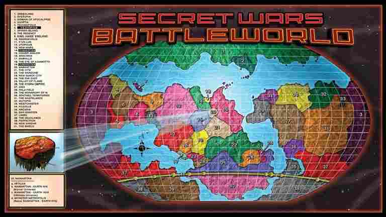Secret Wars: Battleworld, l’annuncio Marvel per il 40° anniversario della serie
