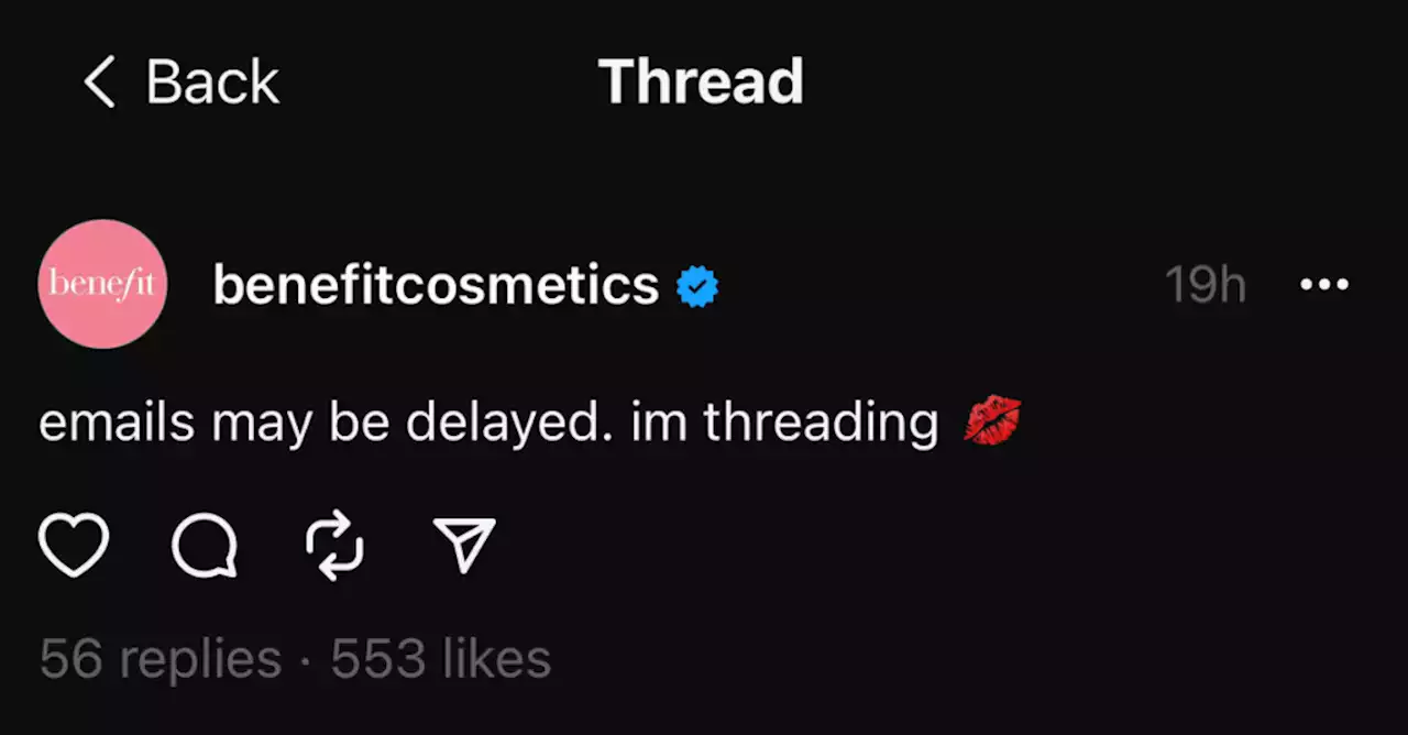 L’industria beauty come ha accolto l’arrivo del nuovo social Thread?