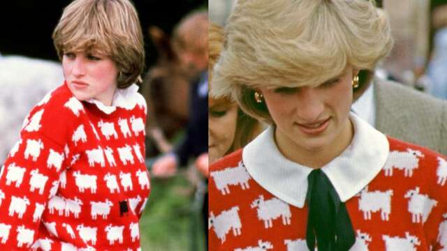 Lady Diana, all'asta il maglione Black Sheep