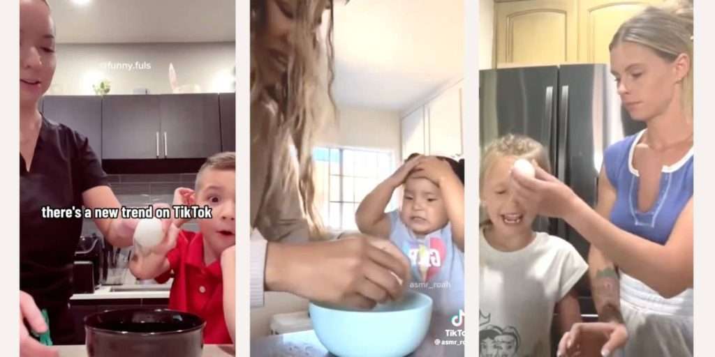 Egg Crack Tik Tok