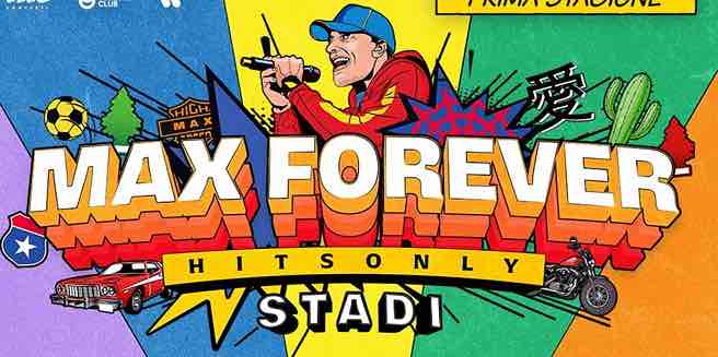Max Pezzali, cinque appuntamenti live per l'estate 2024