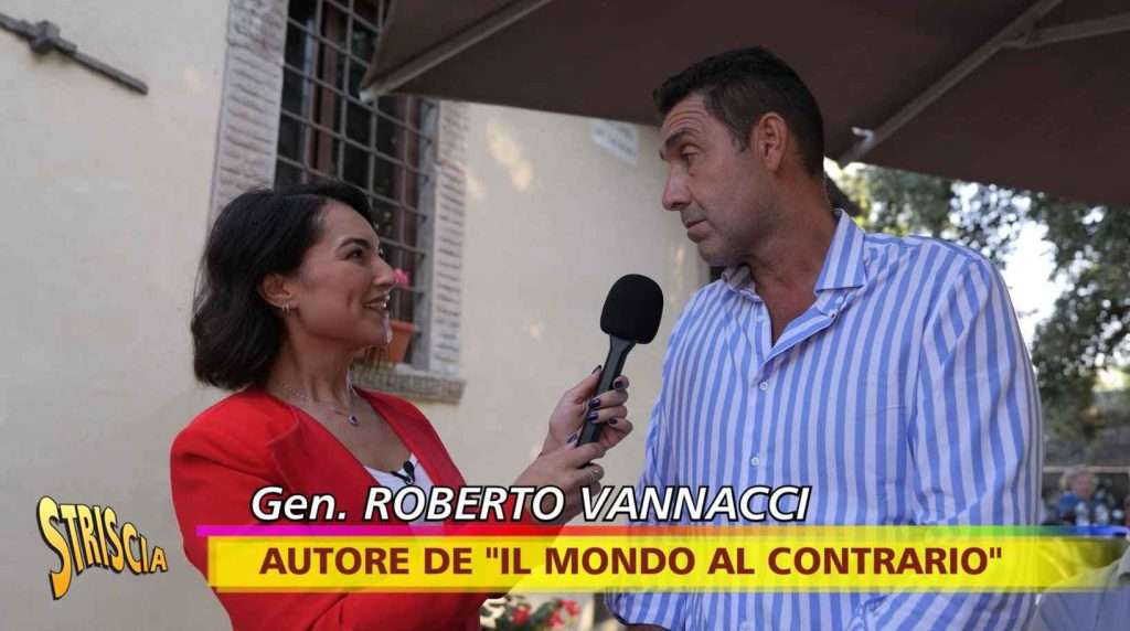 Striscia la Notizia Vannacci
