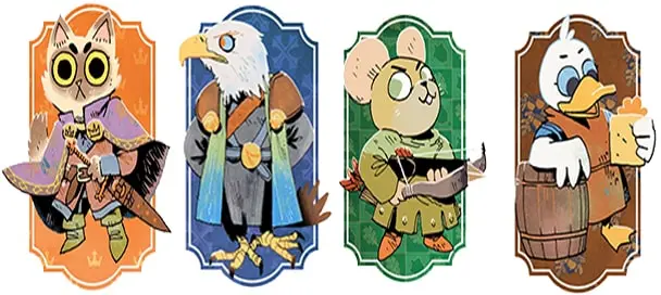 Root - Il GdR - Personaggi