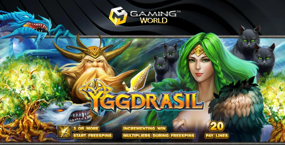 Giochi Yggdrasil al Slots Palace casino