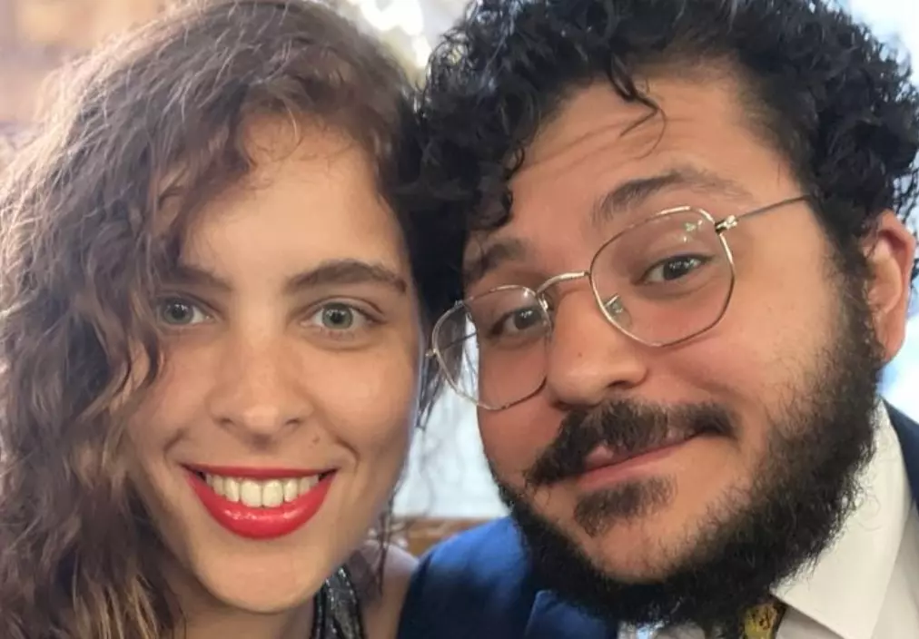 Patrick Zaki e la moglie
