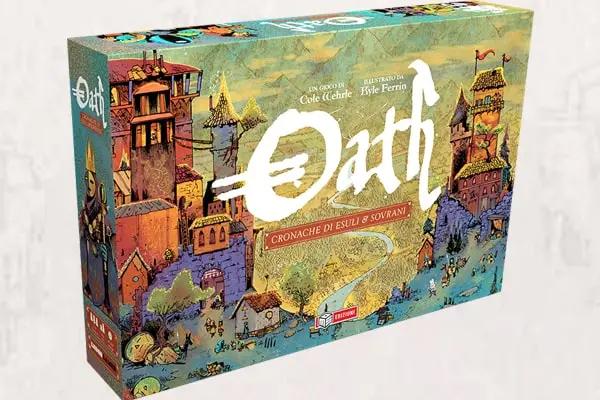 Oath, la recensione: un’epica lotta per il potere Oath - cover