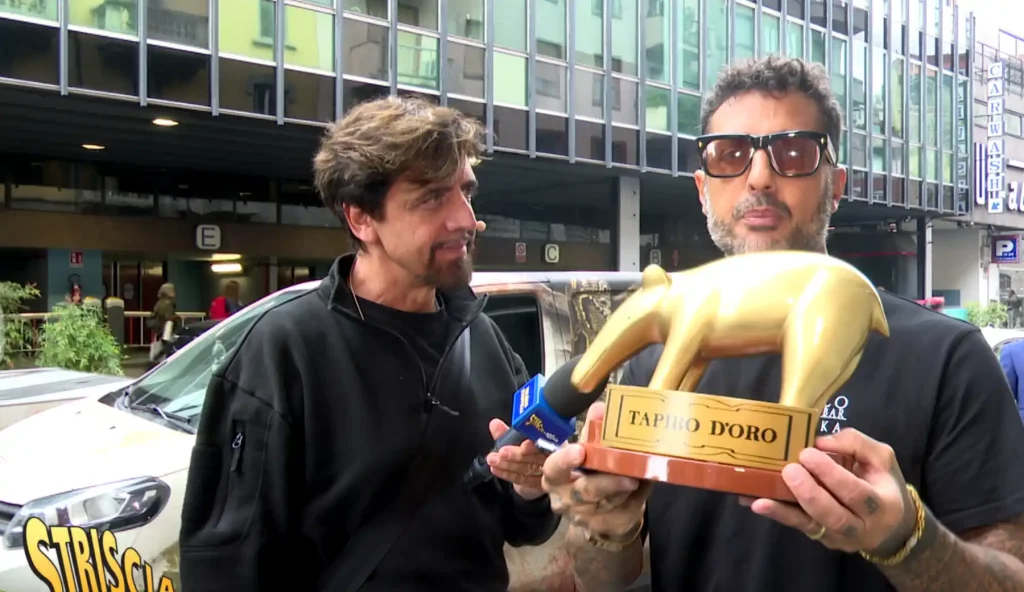 Tapiro d'oro Fabrizio Corona