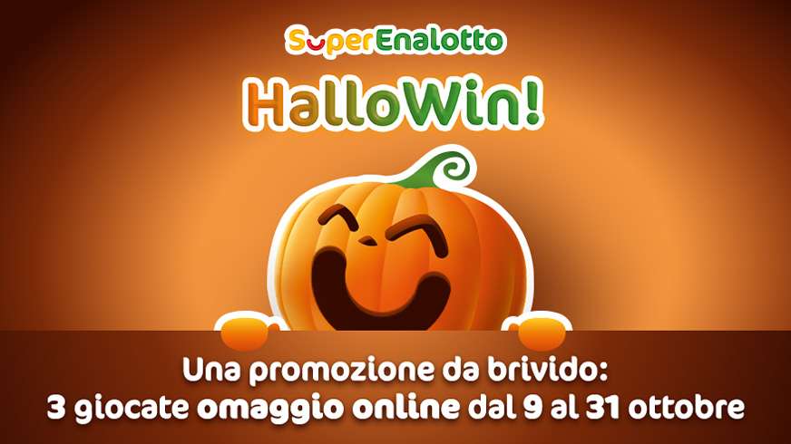 SuperEnalotto lancia una promozione speciale in occasione del mese di Halloween