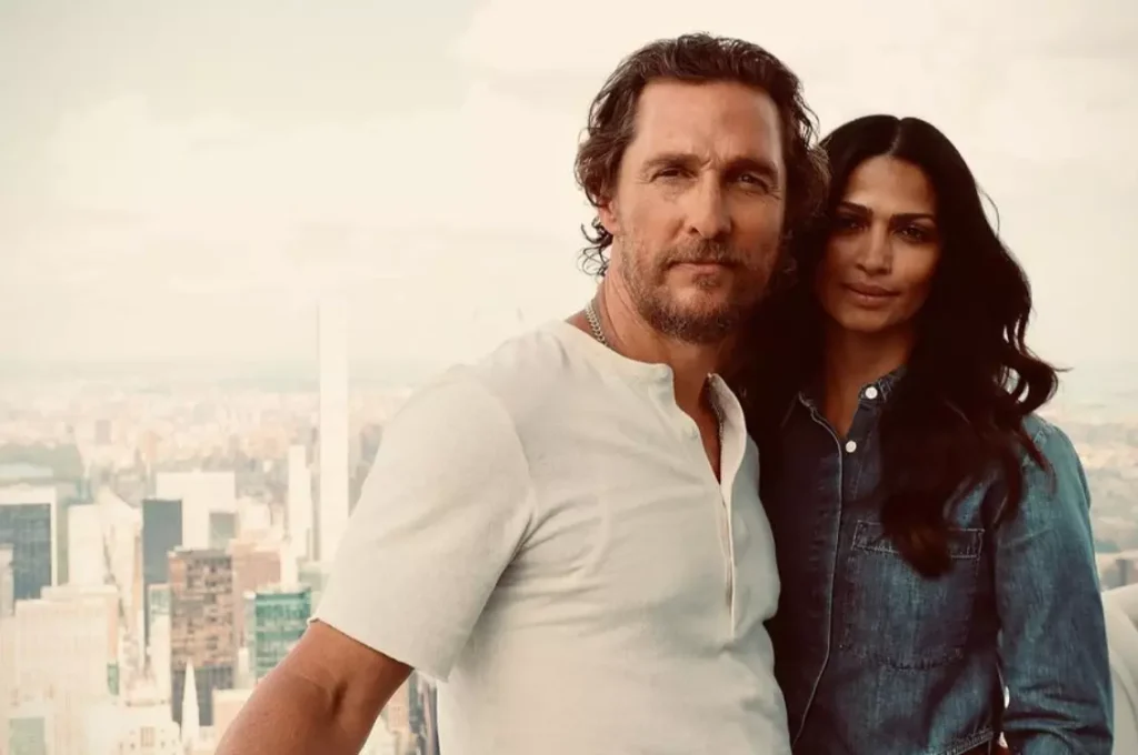Matthew McConaughey e la moglie