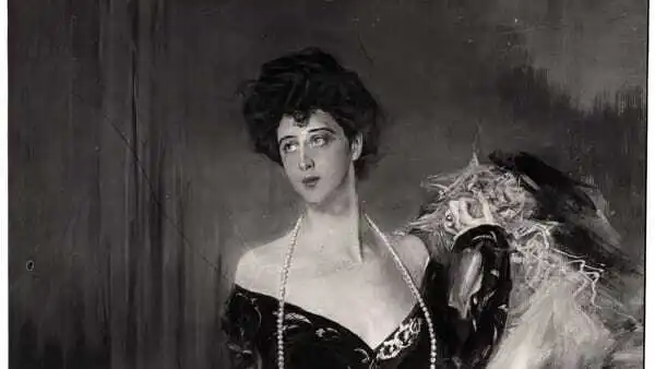 Giovanni Boldini_ritratto di Franca Florio_particolare della versione del 1901_photocredit:wikipedia