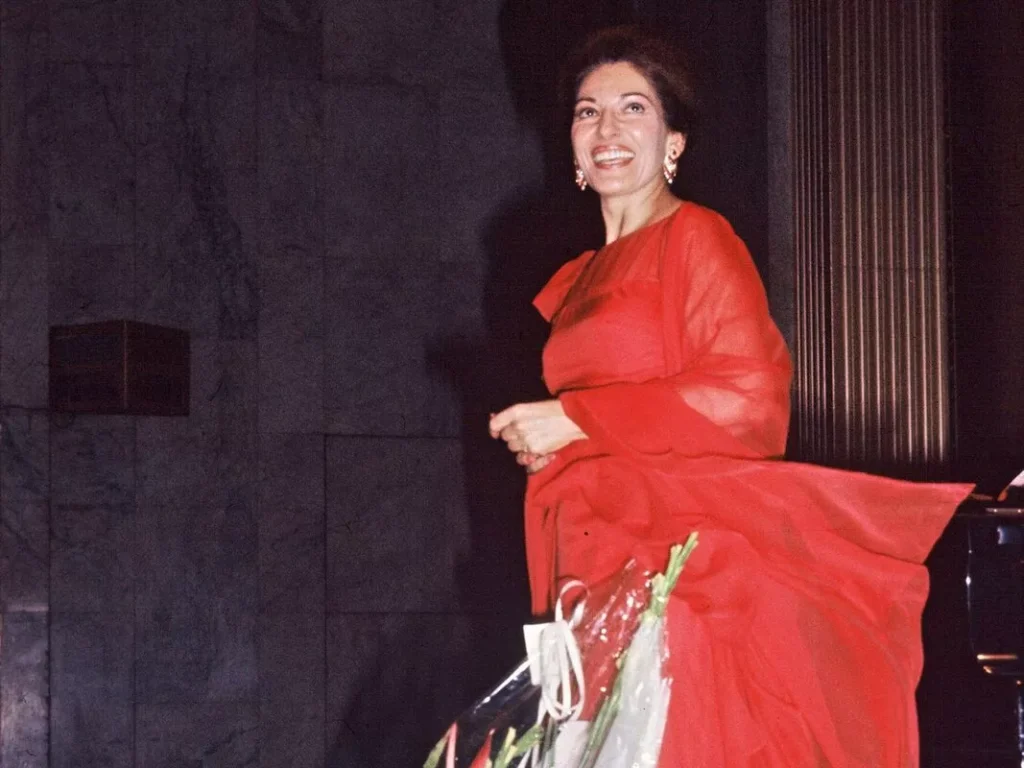 Maria Callas, foto da Tele Star 