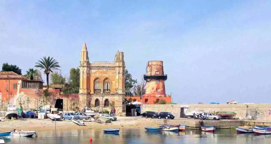 Uno dei luoghi dei Florio e la Palazzina dei Quattro Pizzi, fonte stefanodamico.it