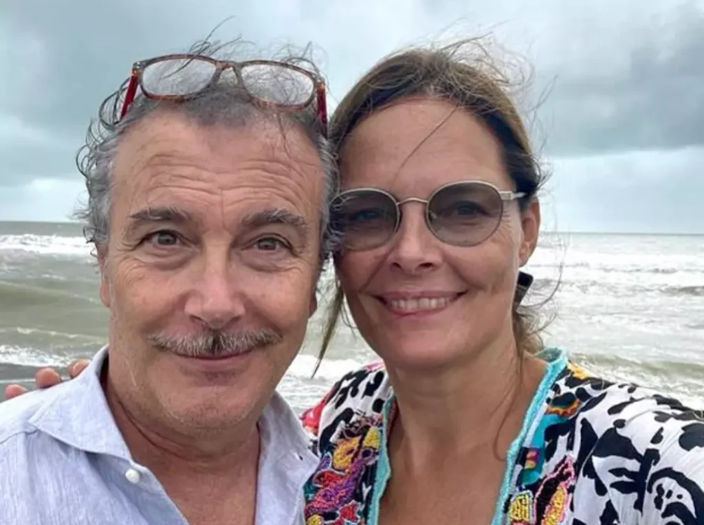 Paolo Sassanelli e moglie