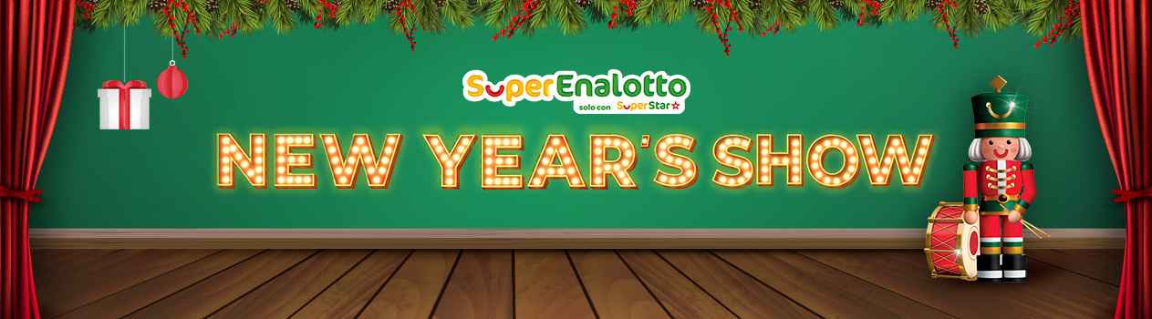 Un fine anno ricco di sorprese con “NEW YEAR’S SHOW” di SuperEnalotto SuperStar!