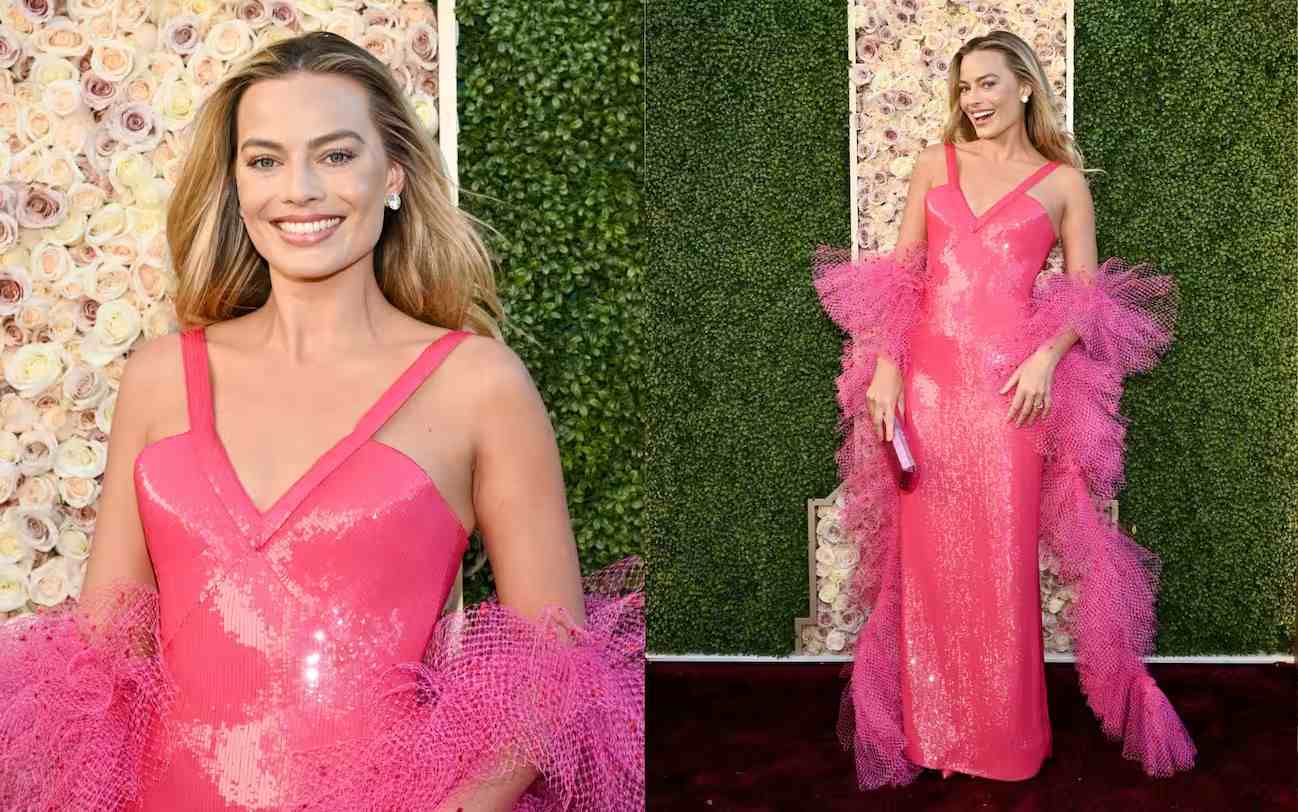Golden Globe 2024: è questo il red carpet più pink della storia?
