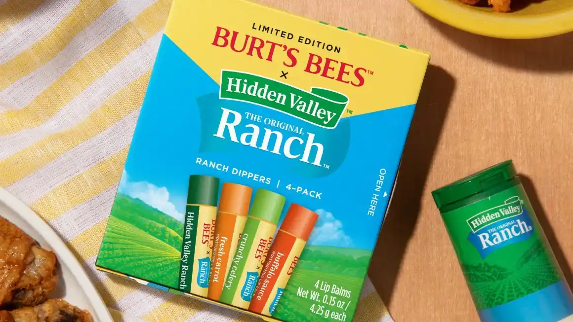 Il balsamo per labbra al gusto salsa ranch di Burt’s Bees è già esaurito