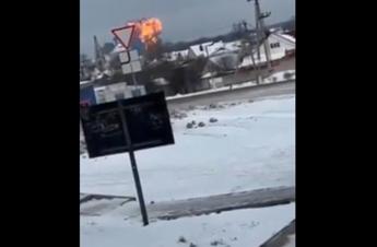 Ucraina-Russia, aereo militare precipita nella regione di Belgorod