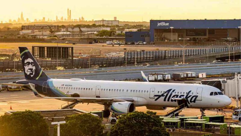 Alaska Airlines, nuovi problemi sui Boeing 737 Max:”Parti allentate” Alaska Airlines, ancora problemi per i Boeing 737