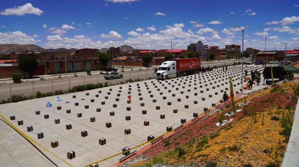 Bolivia, da record, sequestrate 8 tonnellate di cocaina
