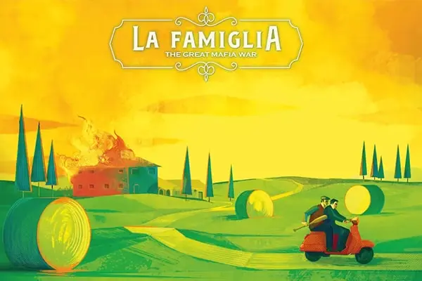 La famiglia: The great mafia War - cover