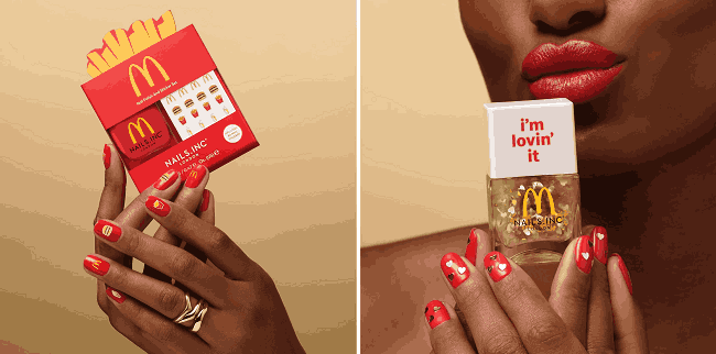 McDonald’s entra nel mondo del beauty e lancia una collab con Nails.INC