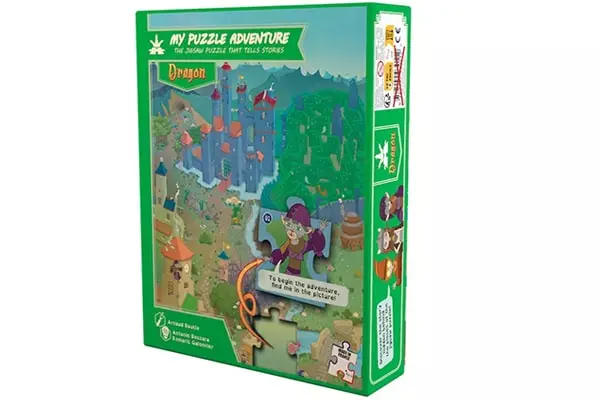 Puzzle adventure: Dragon - Cover