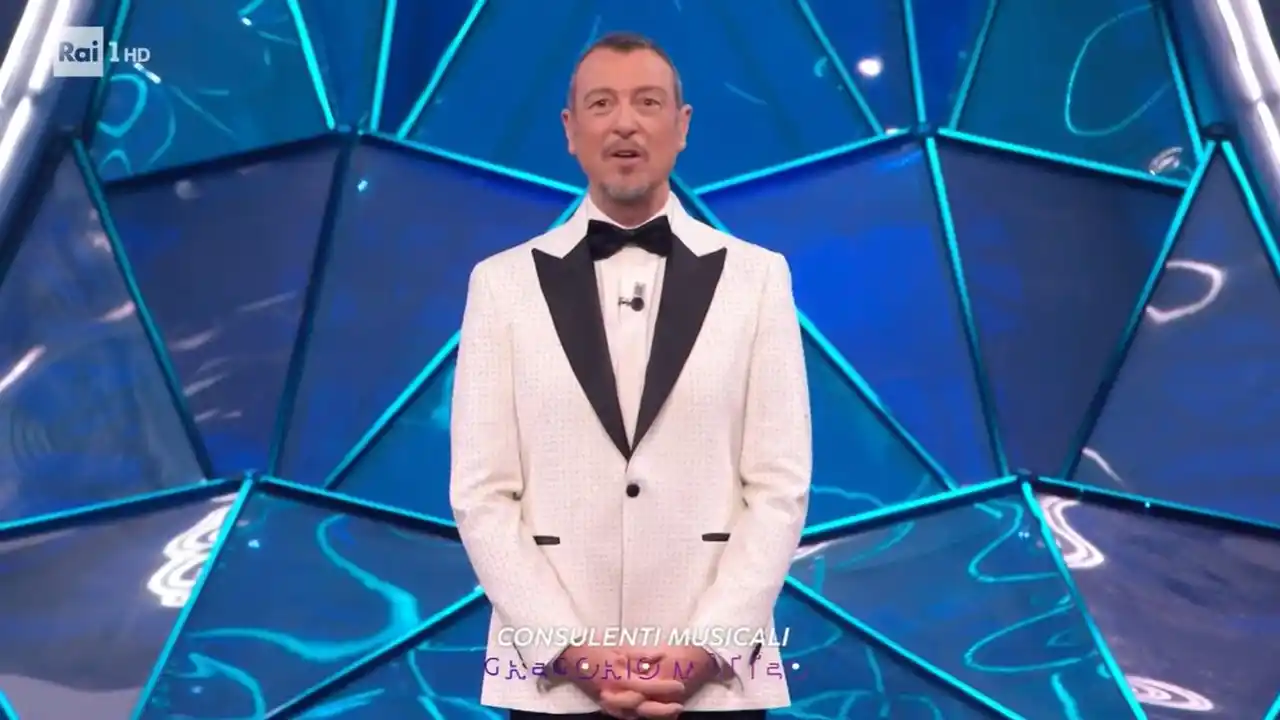 Sanremo 2024, ascolti prima serata: Amadeus si supera, share vola al 65,1%