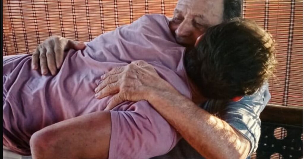 Gianni Sperti e il padre