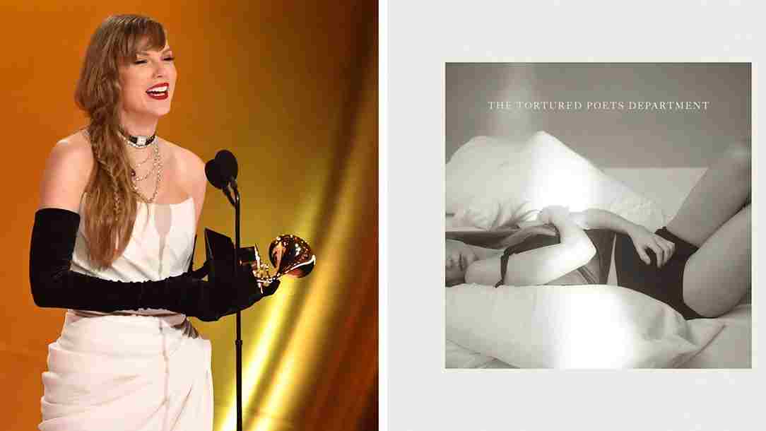 Taylor Swift annuncia il suo prossimo album “The Tortured Poets Department” ai Grammy 2024