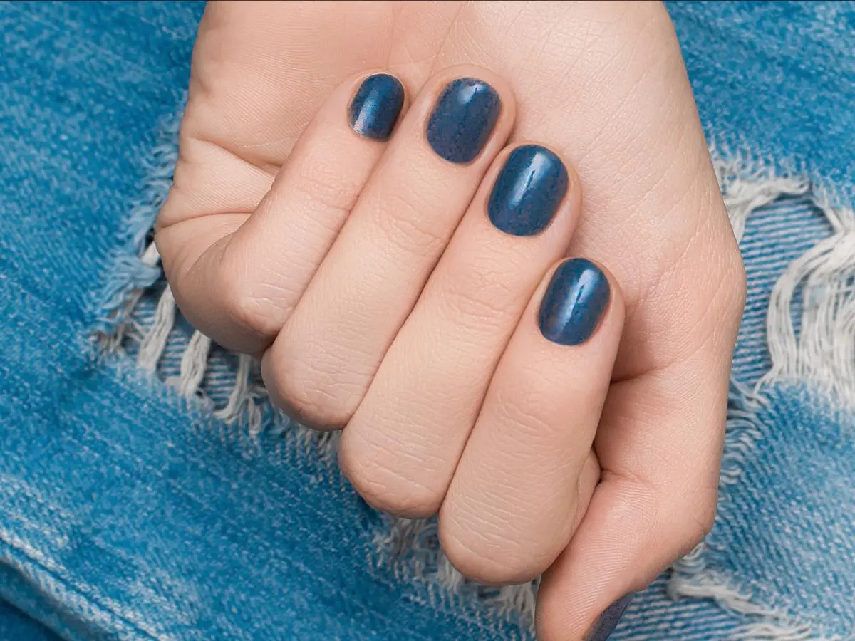 La tendenza di questa primavera sono le denim nails denim nails © fuersie
