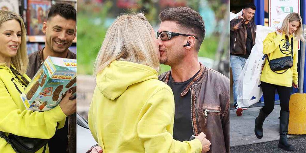 Michelle Hunziker e il fidanzato Alessandro Carollo - Ph © Oggi
