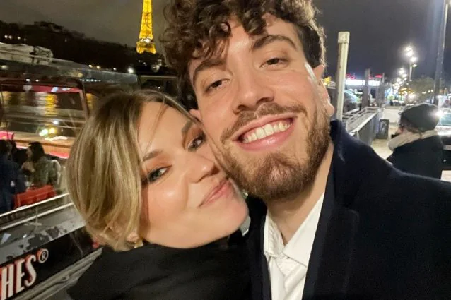 Anastasia Kuzmina e il fidanzato Alessio
