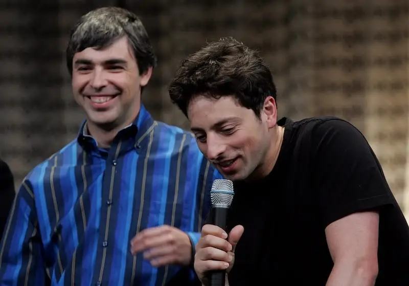 larry page sergey brin intervistati assieme