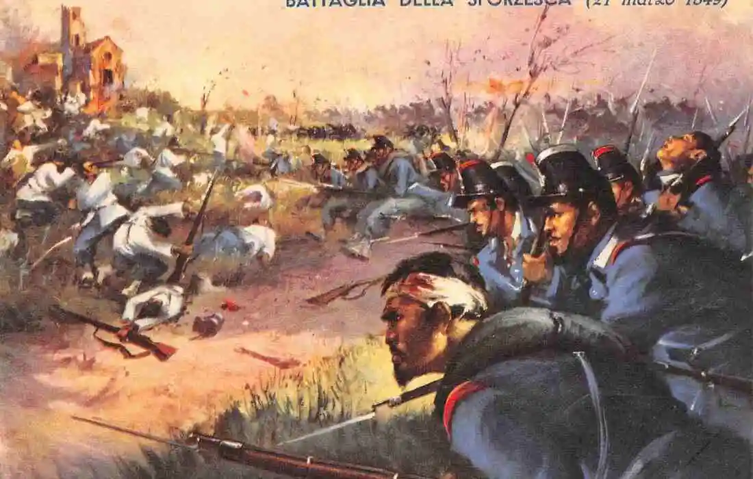 Battaglia della Sforzesca, il 21 marzo si ricorda questa battaglia della prima guerra d’Indipendenza Battaglia della Sforzesca, fonte ebay.it