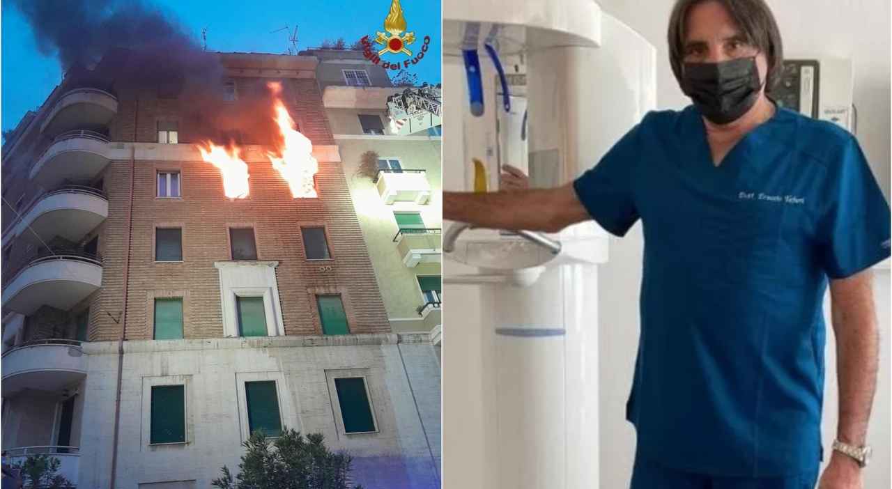 Ernesto Tafuri, chi è il dentista dei vip morto carbonizzato nel suo appartamento a Roma, quartiere Prati