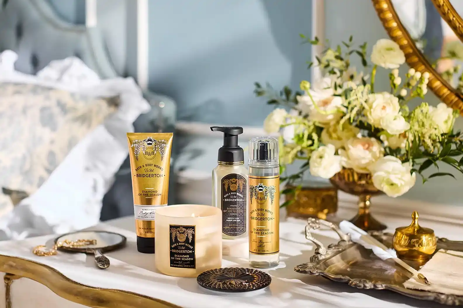 Bath & Body Works x Bridgerton è la nuova collezione che tutti i fan della serie stavano aspettando