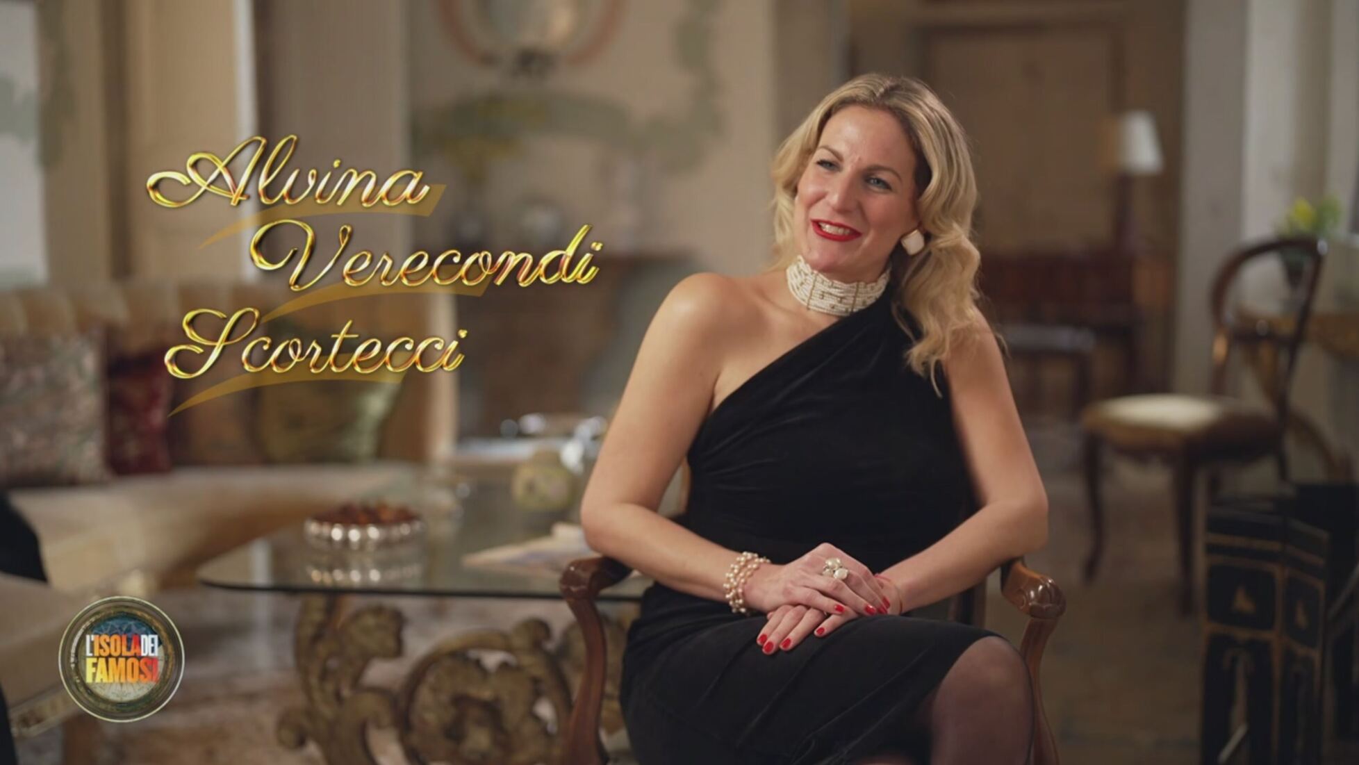 Alvina Verecondi Scortecci, chi è la contessa de “L’Isola dei famosi” Alvina Verecondi Scortecci